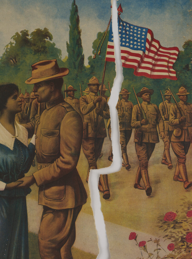 Lot 531: 2 World War I Posters, Our Colored Fighters and No Slacker