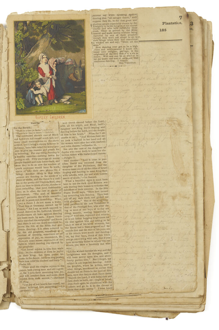 Lot 538: Coweta Georgia Plantation Journal, J.H. Johnson Family
