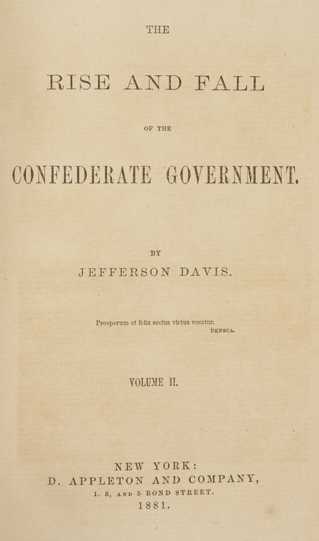 Lot 539: 6 Books on Tennessee, Confederate History; Nashville Publishers