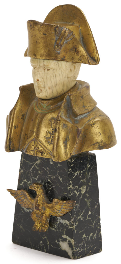 Lot 543: 3 Grand Tour Napoleon Figures