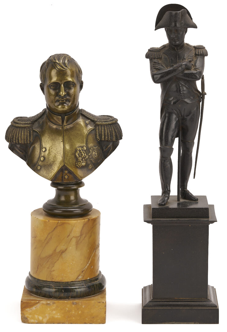 Lot 543: 3 Grand Tour Napoleon Figures
