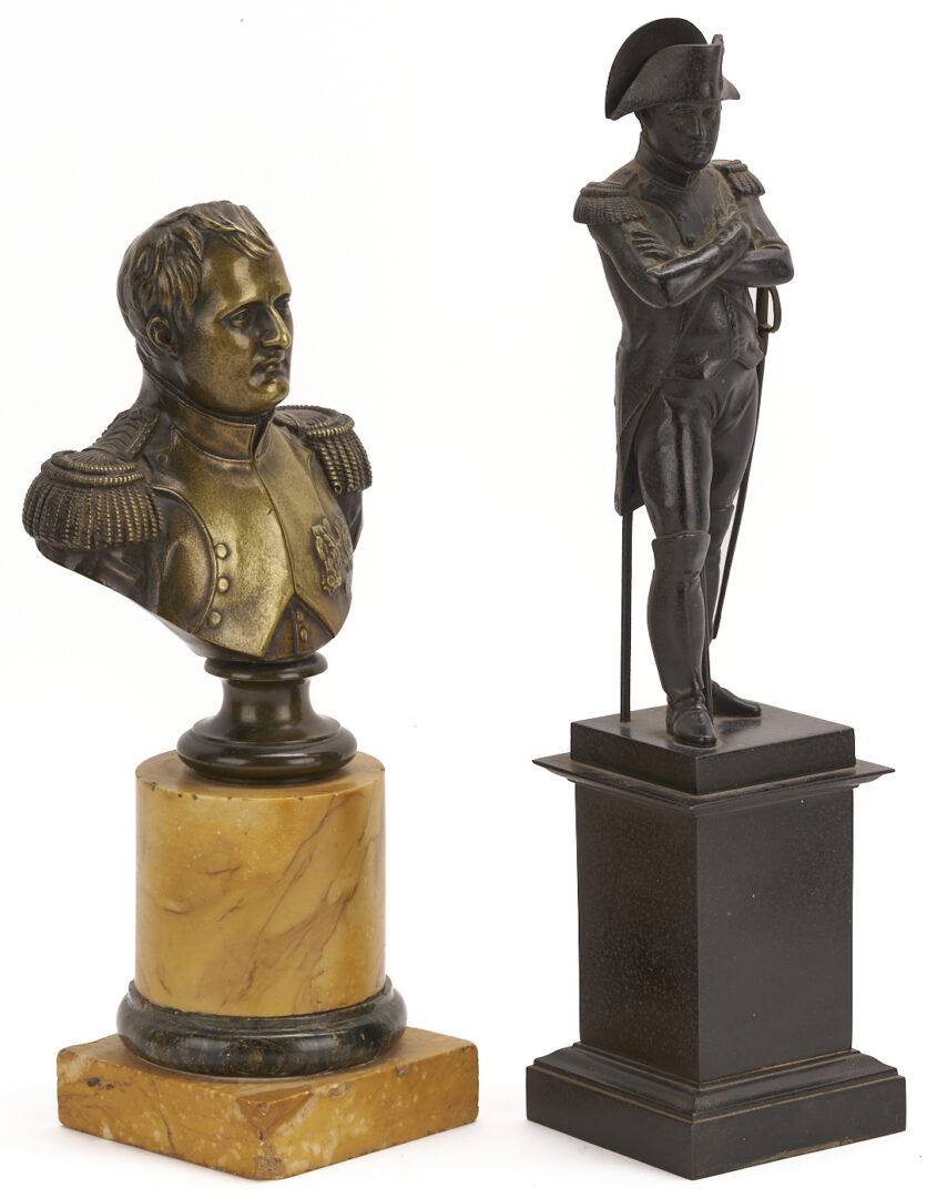Lot 543: 3 Grand Tour Napoleon Figures