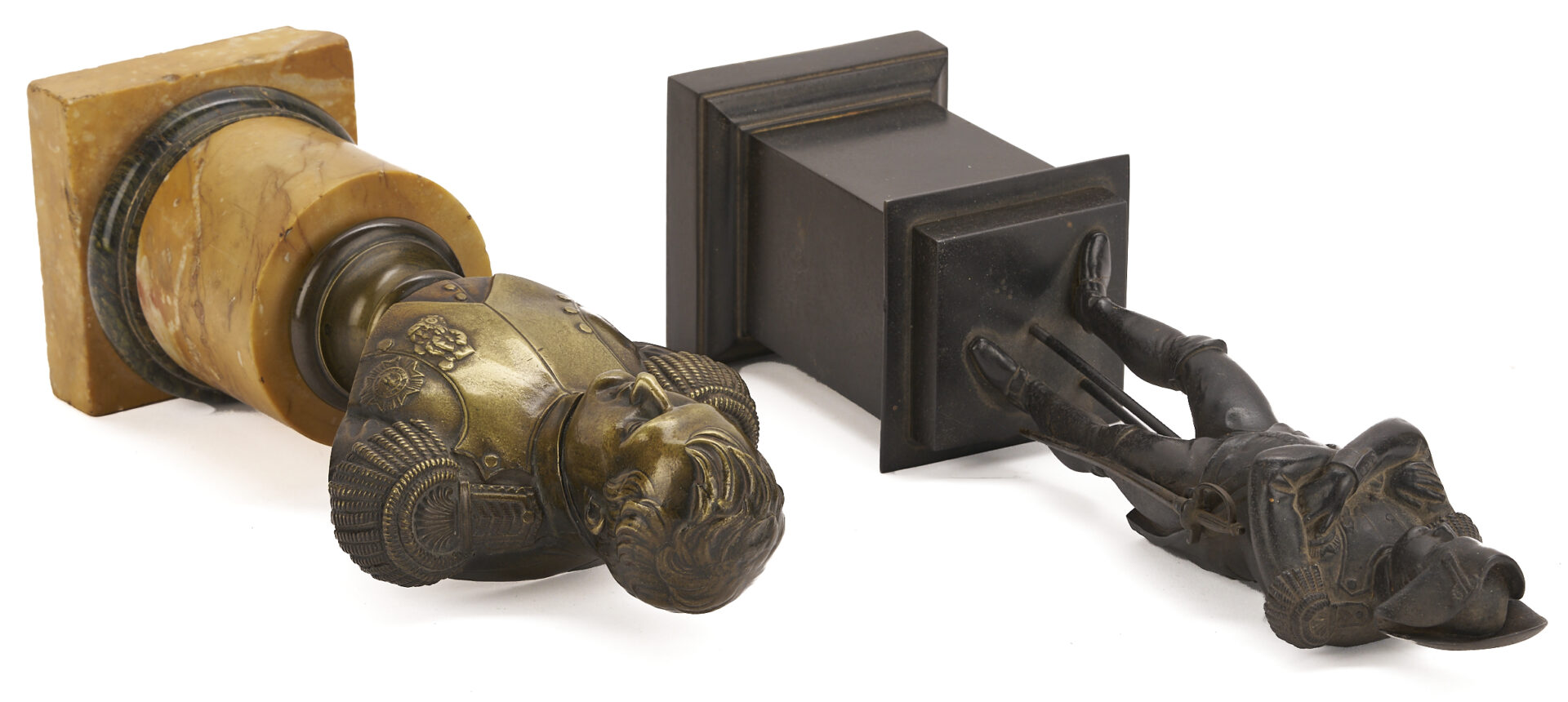 Lot 543: 3 Grand Tour Napoleon Figures