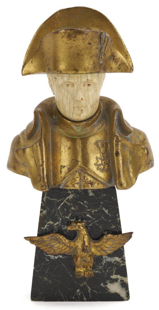 Lot 543: 3 Grand Tour Napoleon Figures