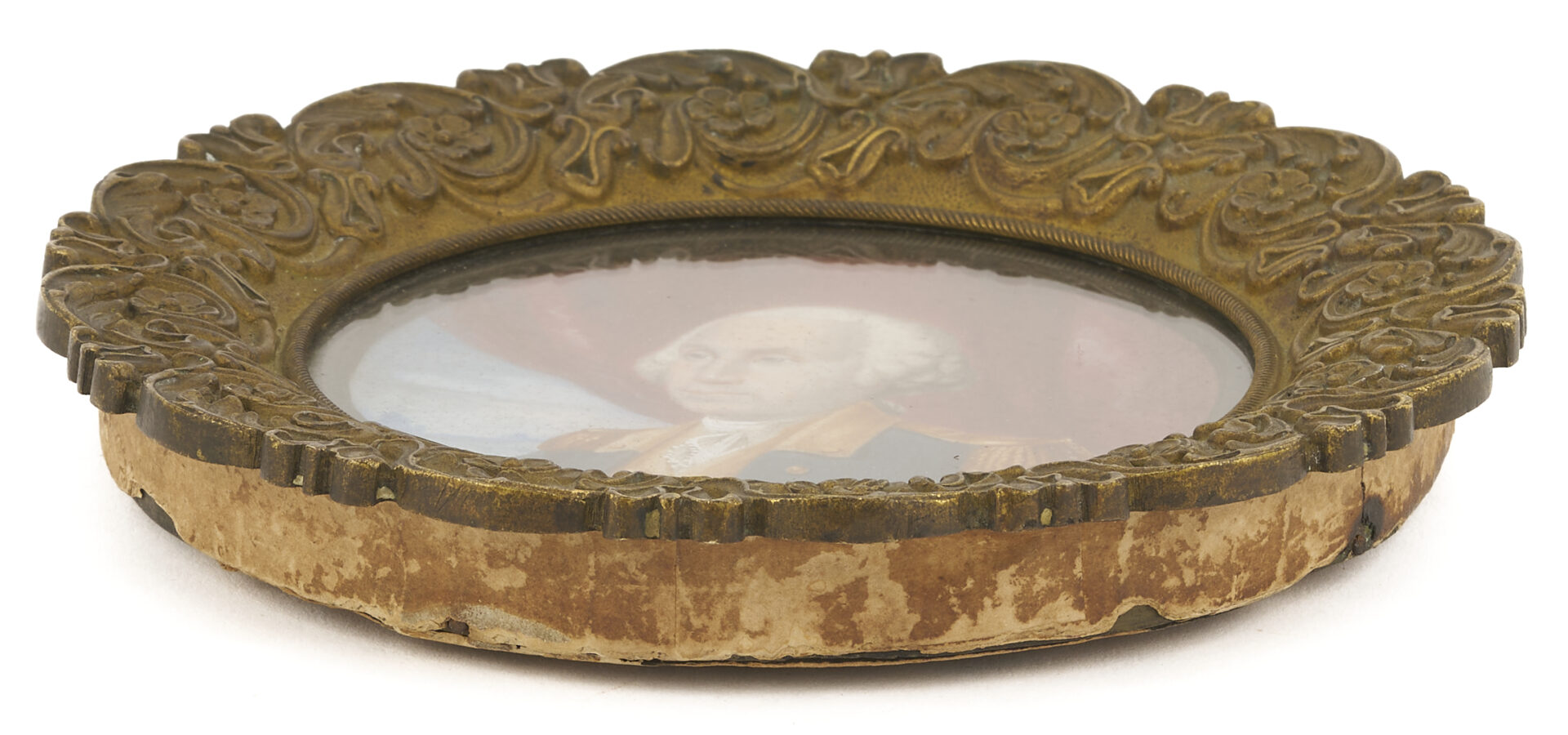 Lot 547: Miniature Portrait of George Washington, 19th C.