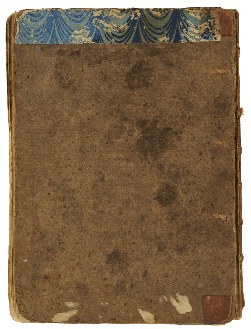 Lot 548: Revolutionary War Orderly Book, Virginia Regiments 1776-1777