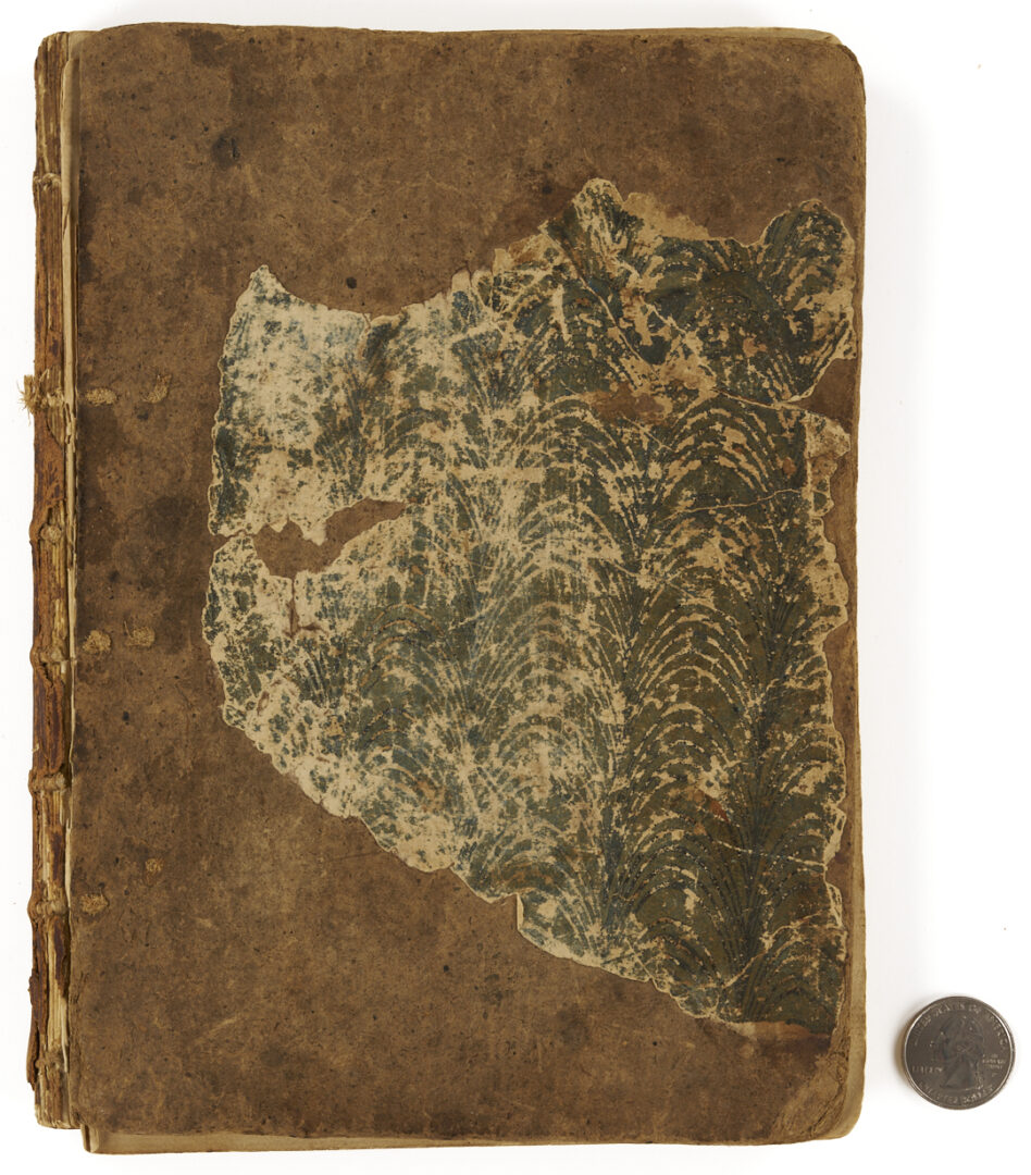 Lot 548: Revolutionary War Orderly Book, Virginia Regiments 1776-1777