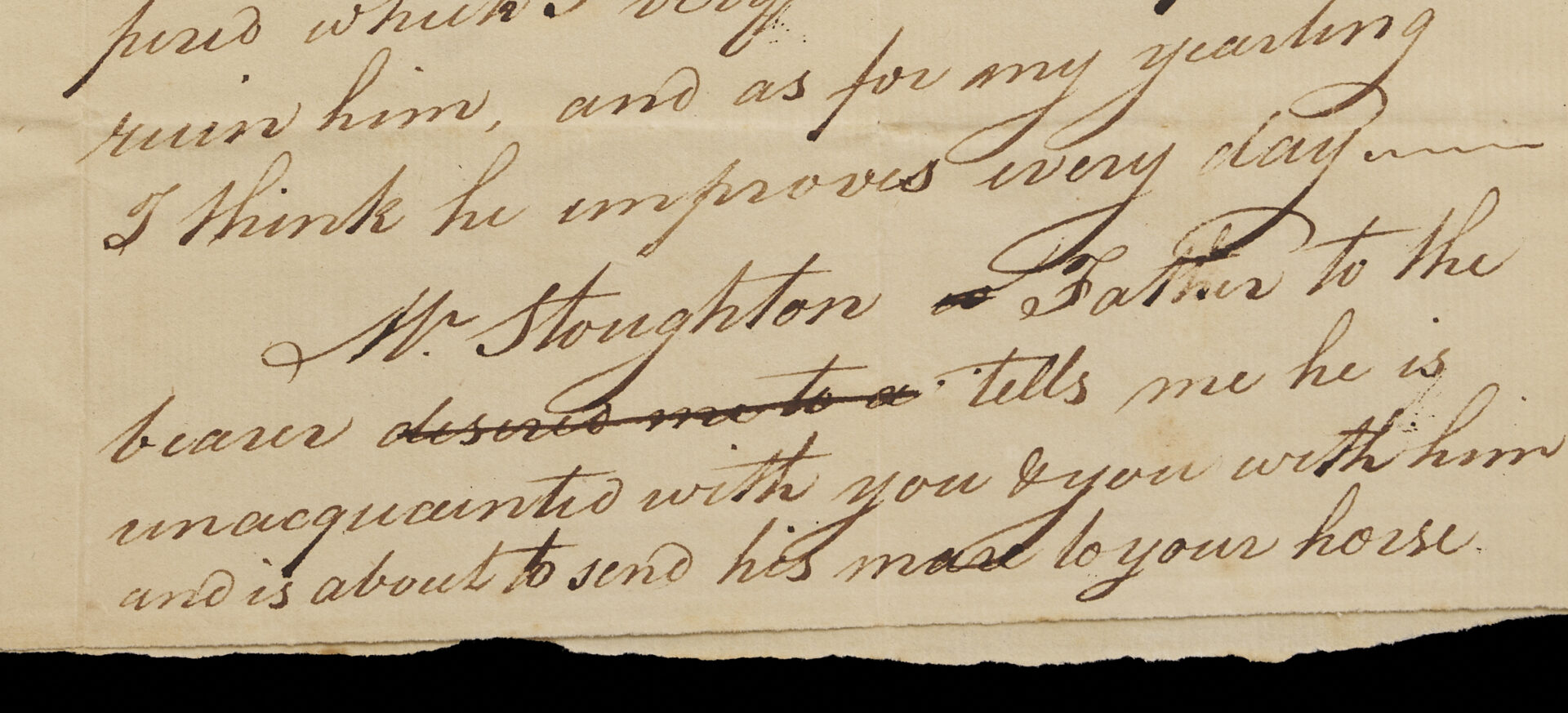 Lot 549: Connecticut Rev. War Archive with Autographs of Williams, Wolcott