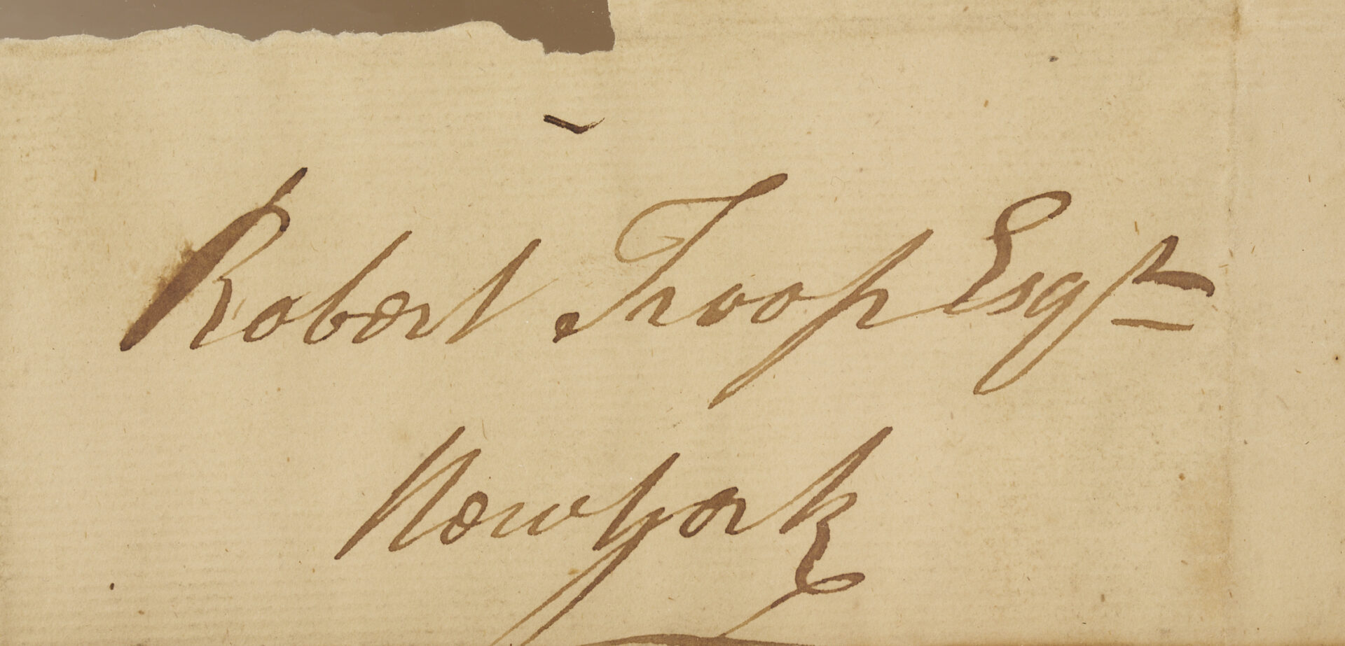 Lot 550: Declaration Signer Gen. William Floyd ALS, 1785