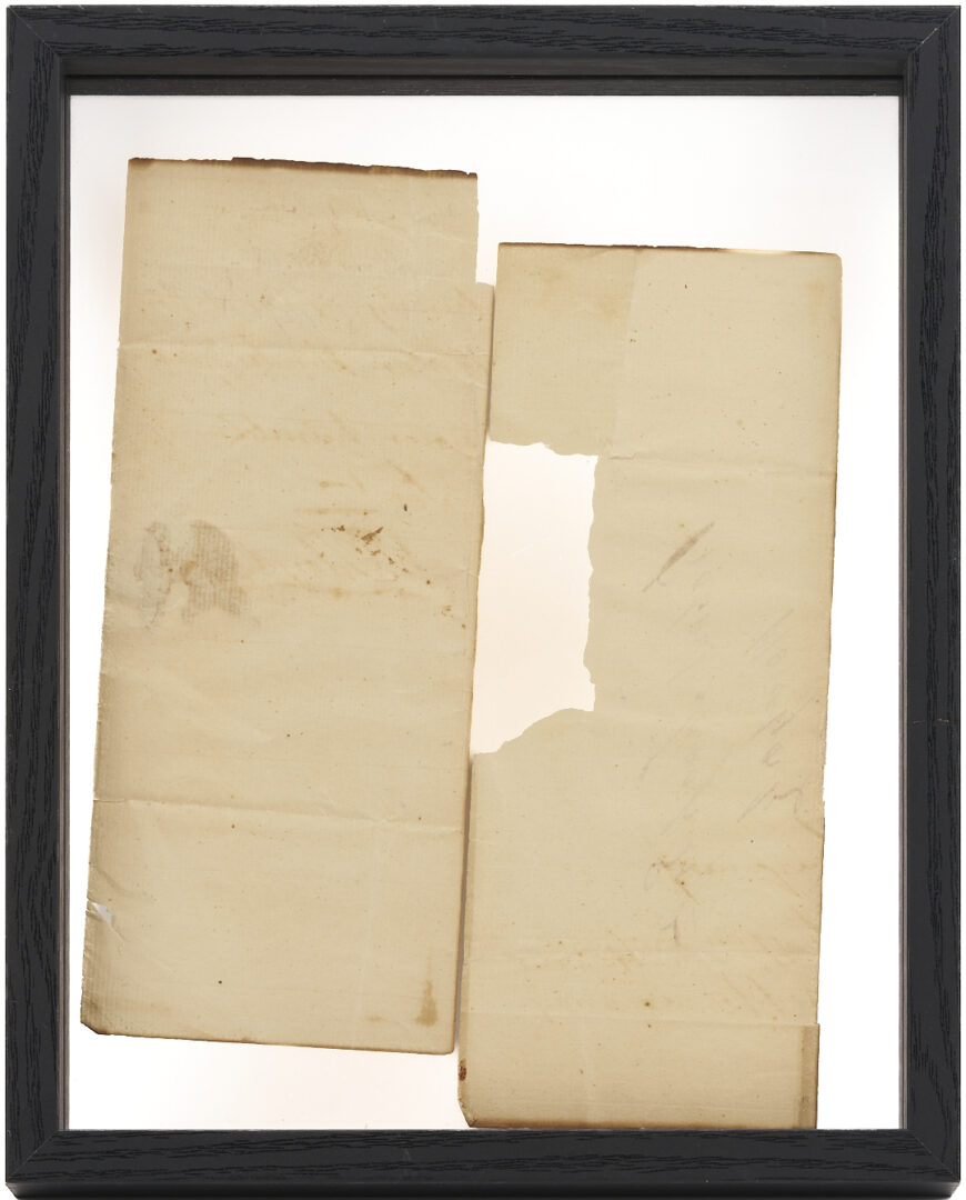 Lot 550: Declaration Signer Gen. William Floyd ALS, 1785