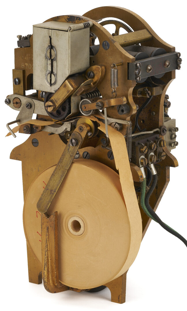 Lot 565: Western Union Model 35-A Ticker Tape Machine