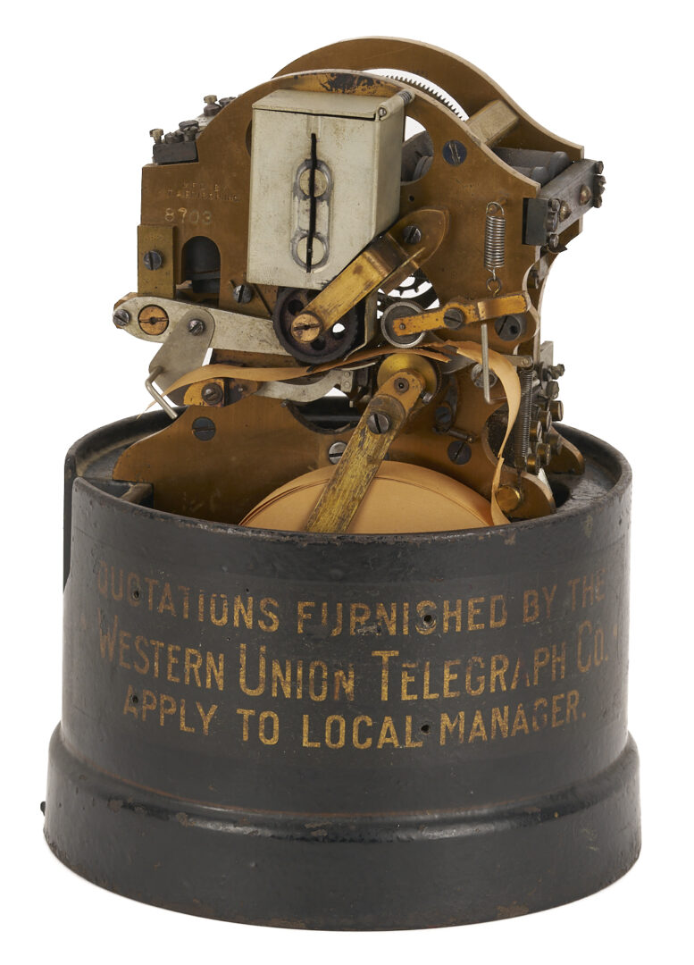 Lot 565: Western Union Model 35-A Ticker Tape Machine