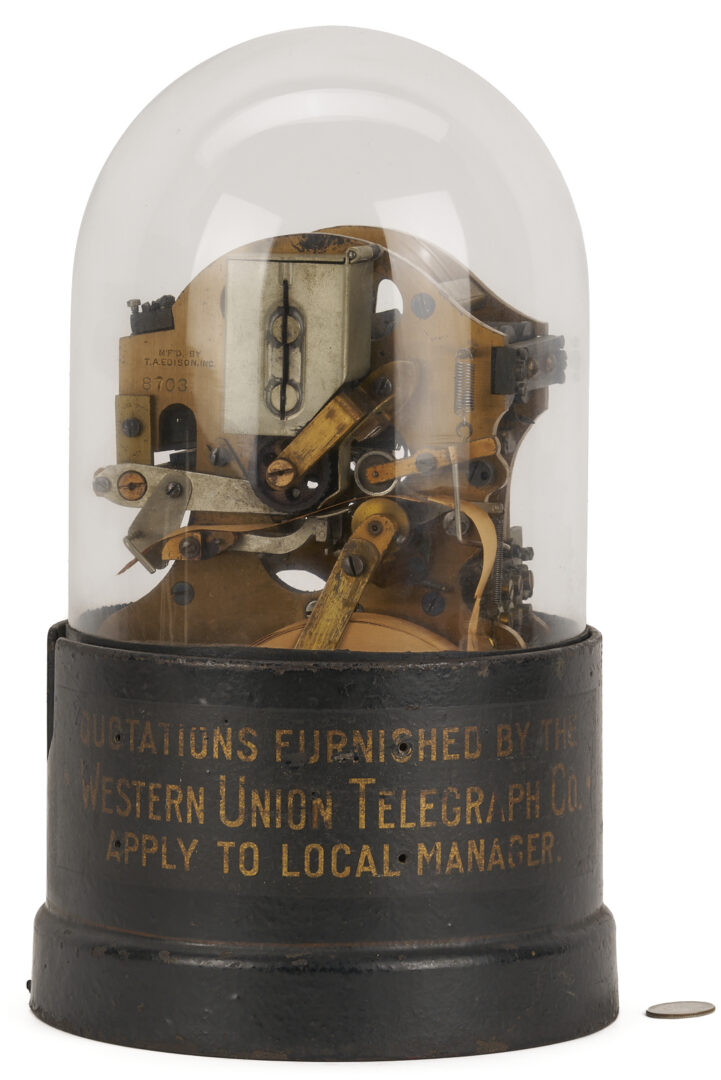 Lot 565: Western Union Model 35-A Ticker Tape Machine