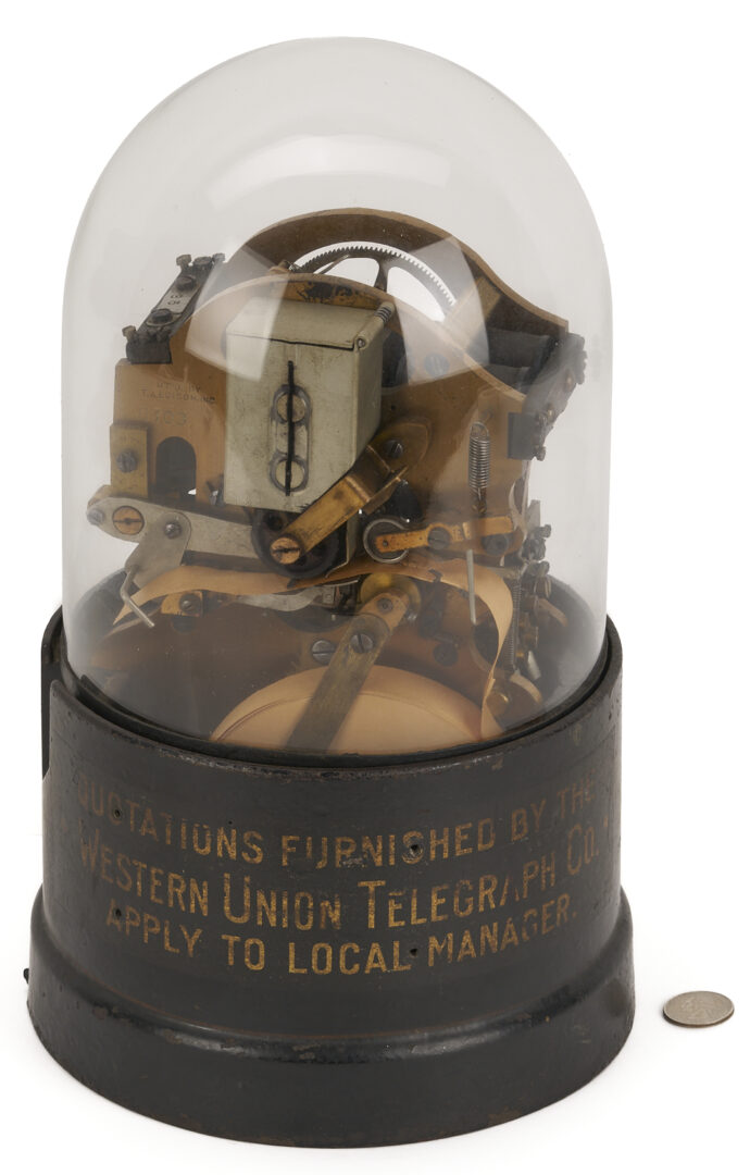 Lot 565: Western Union Model 35-A Ticker Tape Machine