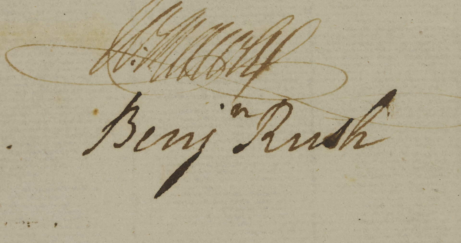 Lot 567: Benjamin Rush & 7 Others, signed Library Co. of Philadelphia Document