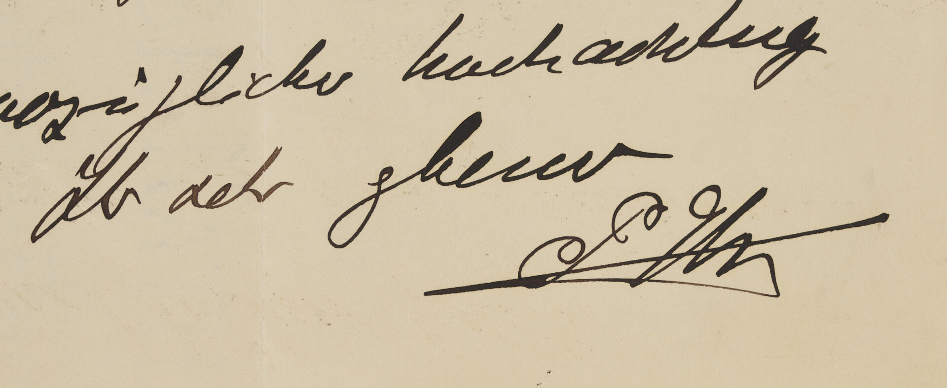 Lot 568: Dr. Paul Ehrlich Autograph Letter, Signed