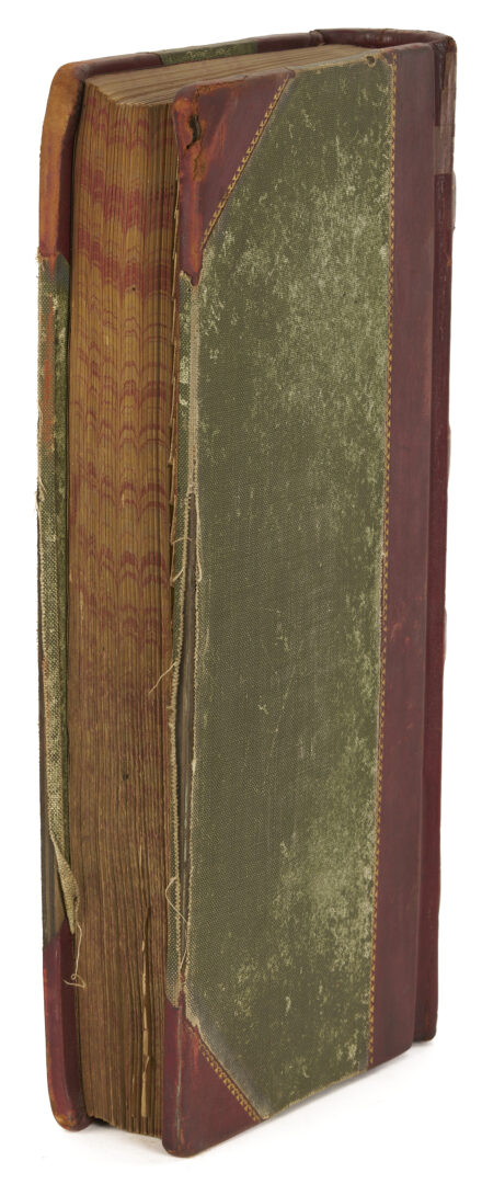 Lot 572: Leatherbound Records of Upjohn Company & Framed Formula
