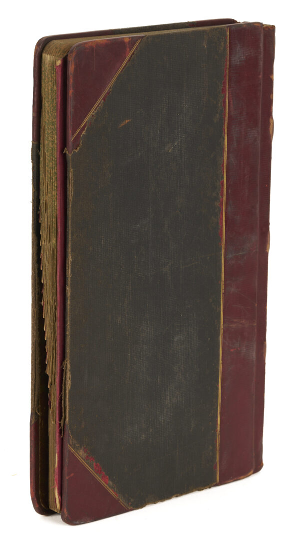 Lot 572: Leatherbound Records of Upjohn Company & Framed Formula
