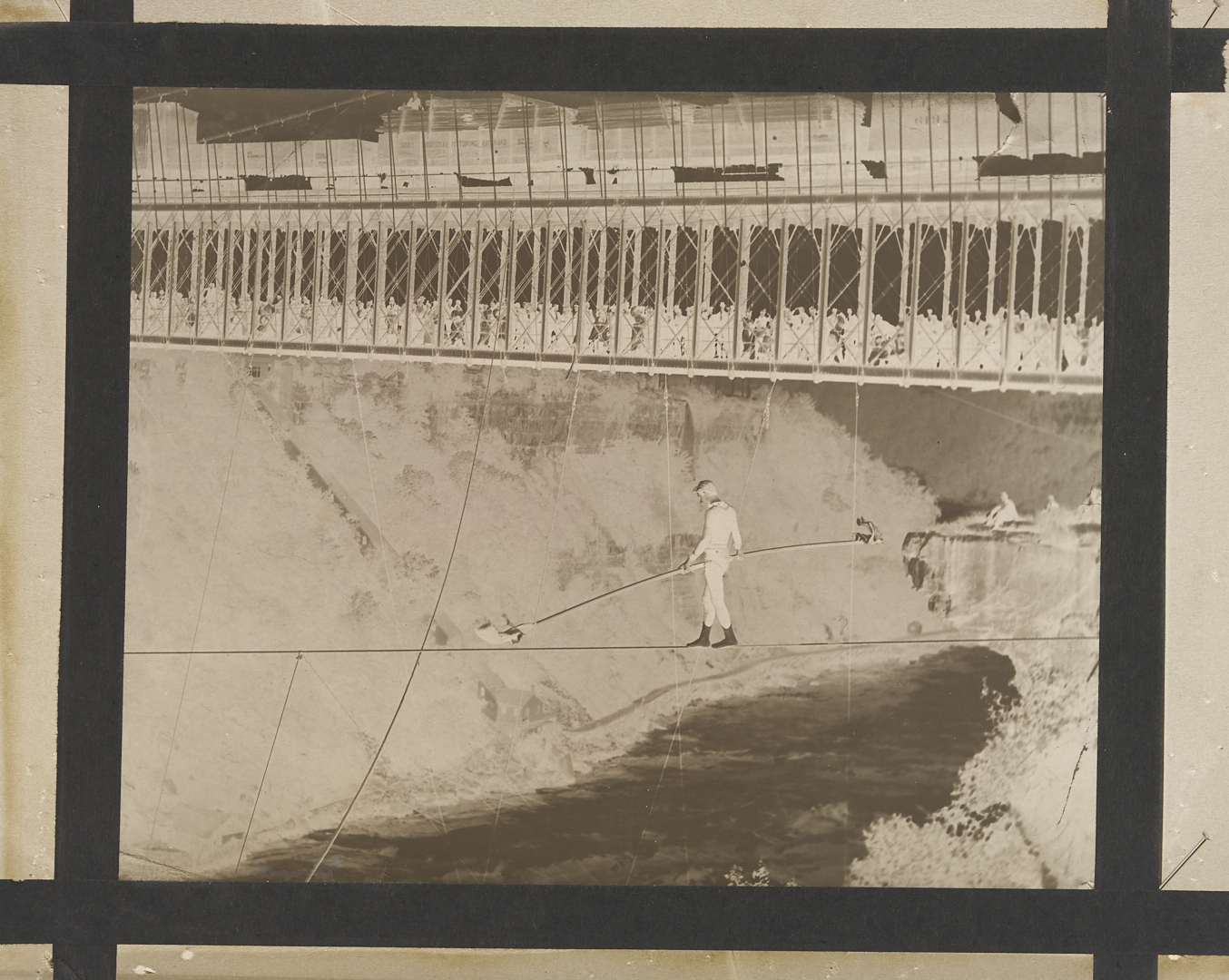 Lot 577: Photography Archive: Niagara Falls Daredevils