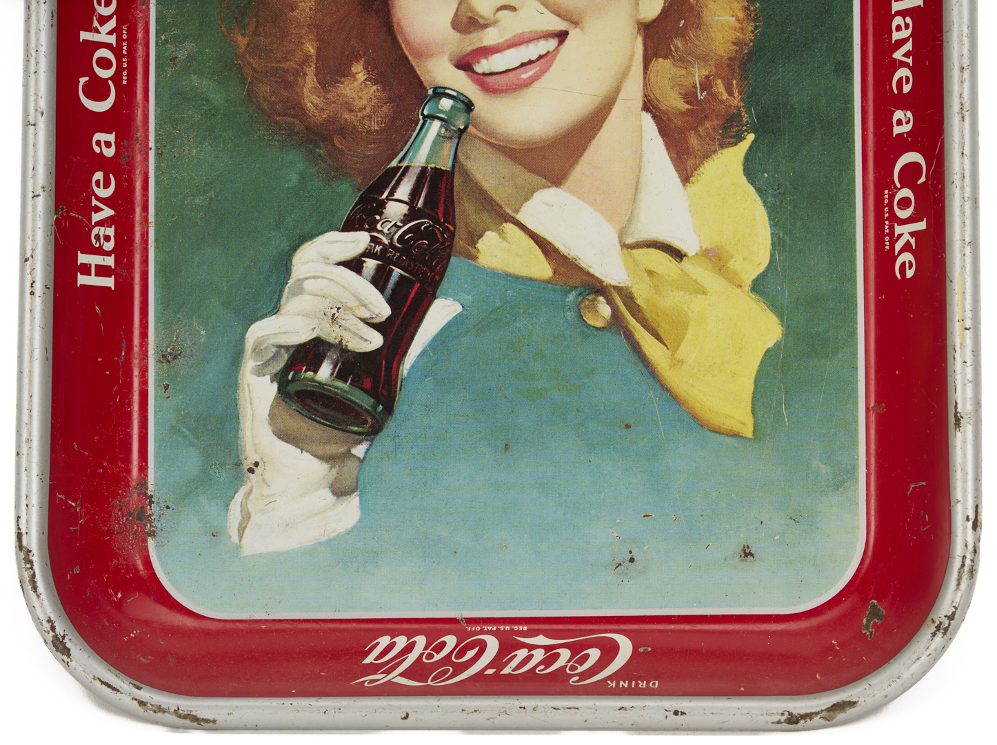 Lot 583: 10 Coca-Cola Tin Lithograph Advertising Trays