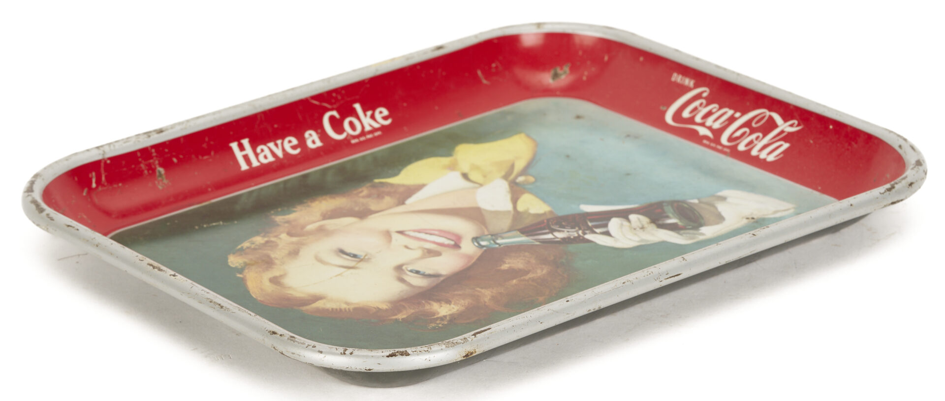 Lot 583: 10 Coca-Cola Tin Lithograph Advertising Trays