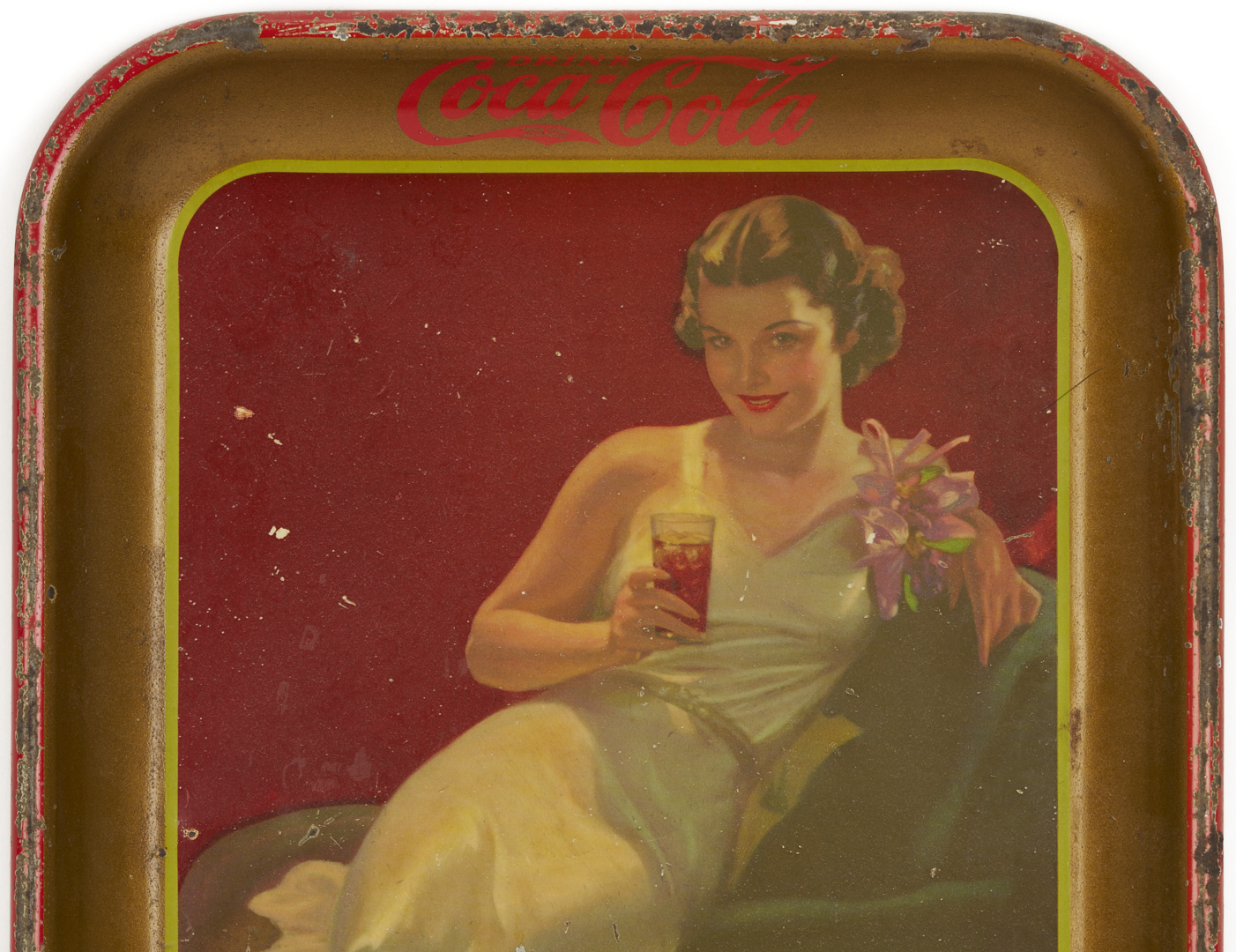 Lot 583: 10 Coca-Cola Tin Lithograph Advertising Trays