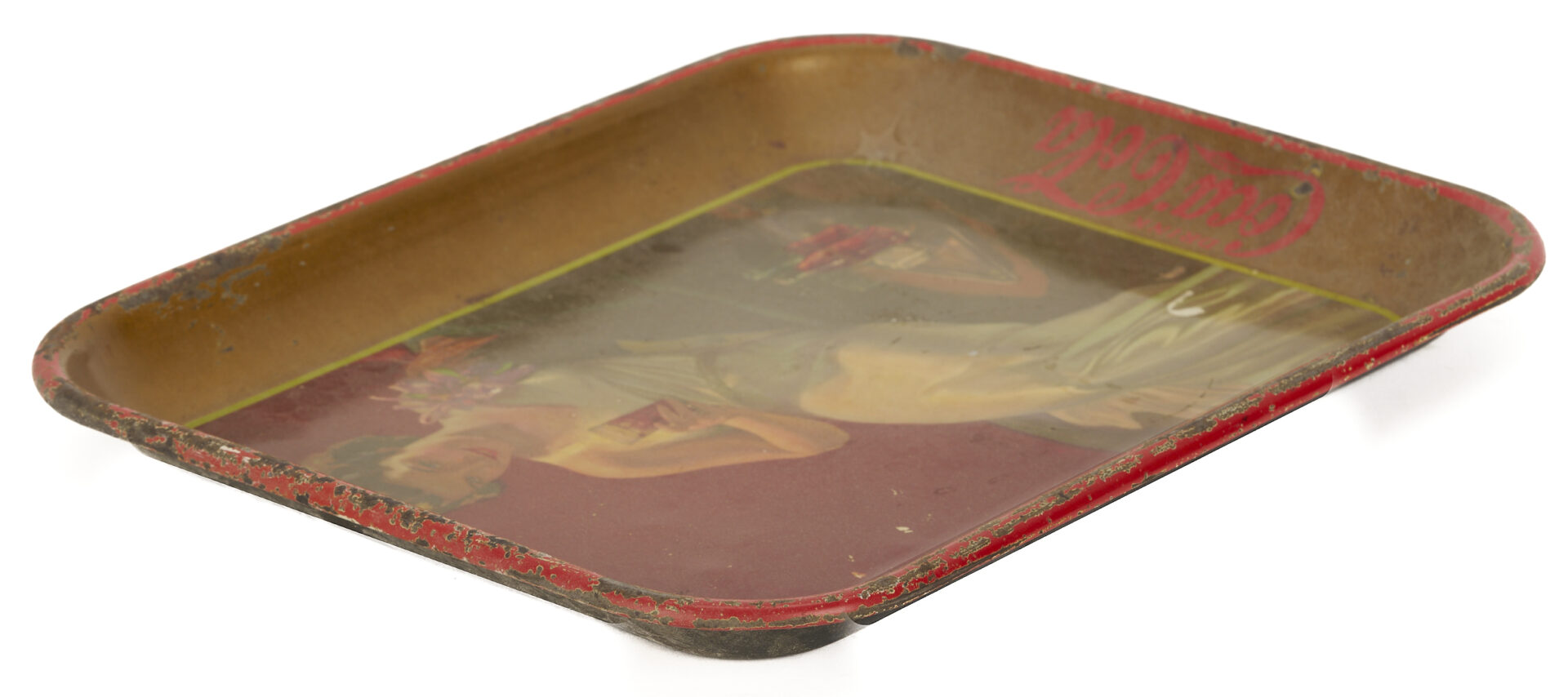 Lot 583: 10 Coca-Cola Tin Lithograph Advertising Trays