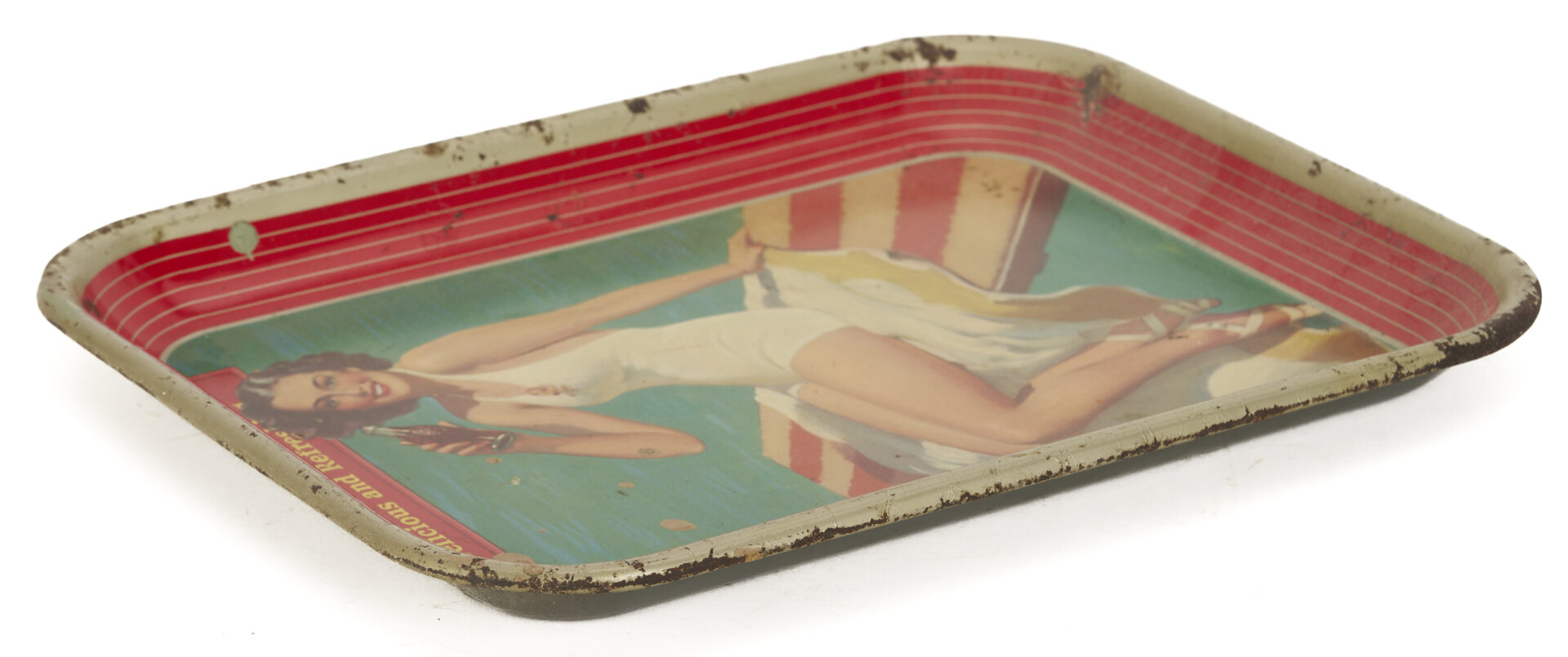 Lot 583: 10 Coca-Cola Tin Lithograph Advertising Trays