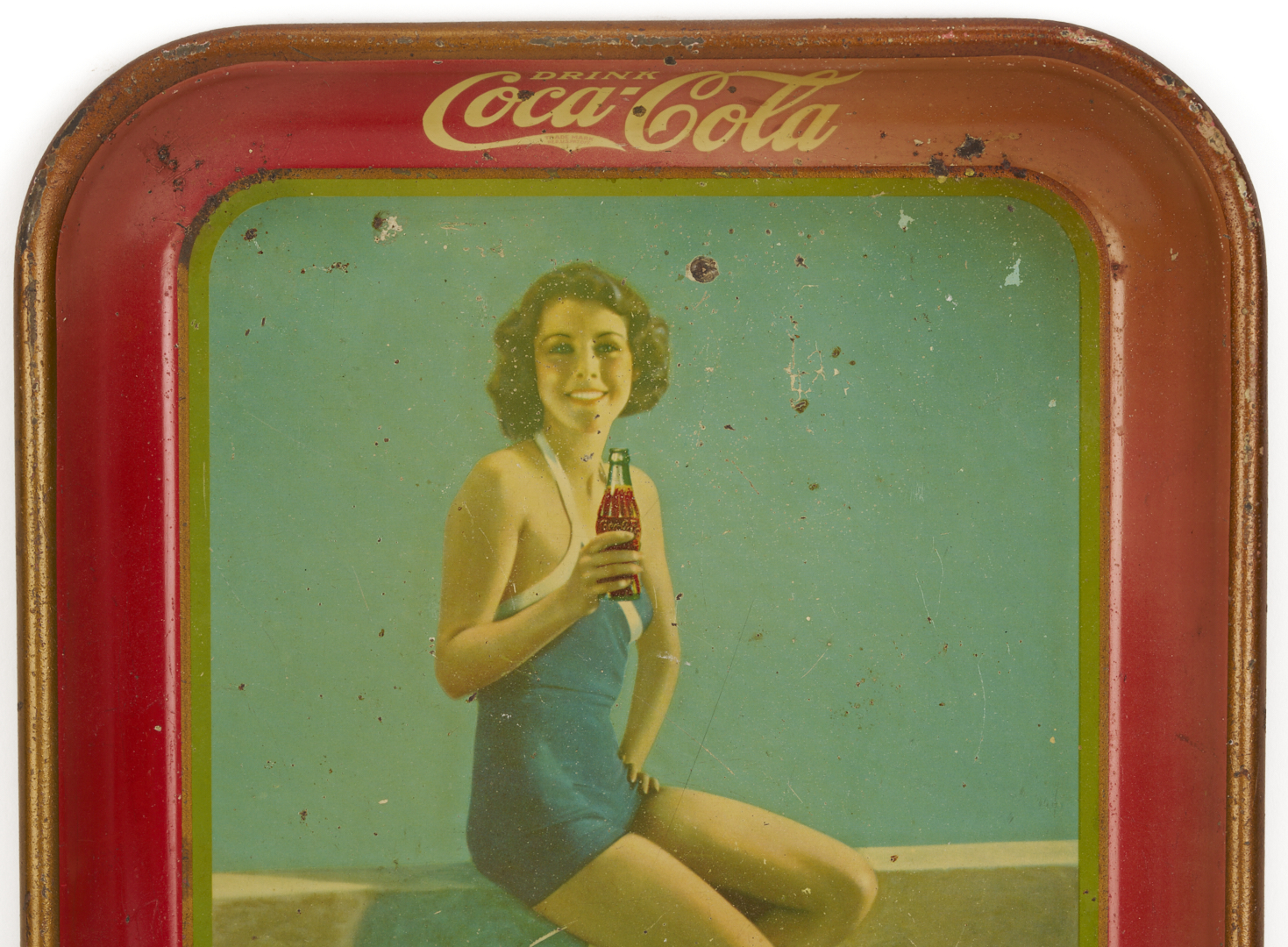 Lot 583: 10 Coca-Cola Tin Lithograph Advertising Trays
