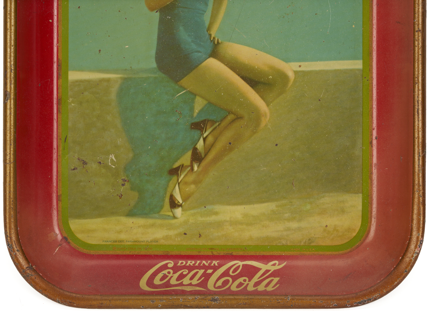 Lot 583: 10 Coca-Cola Tin Lithograph Advertising Trays