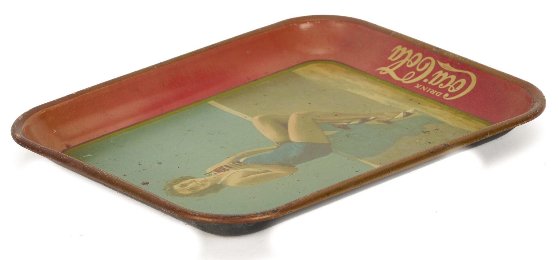 Lot 583: 10 Coca-Cola Tin Lithograph Advertising Trays