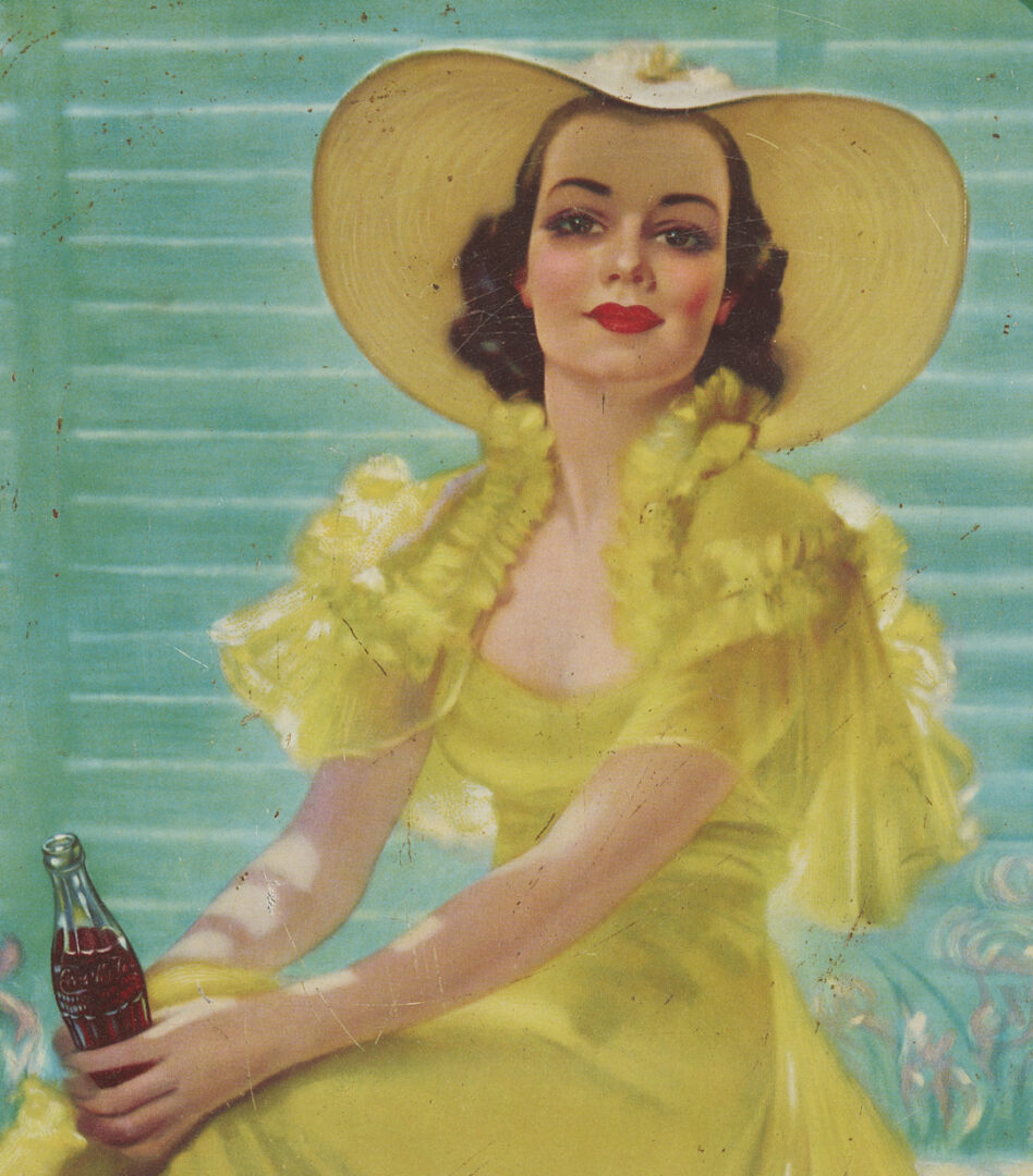 Lot 583: 10 Coca-Cola Tin Lithograph Advertising Trays