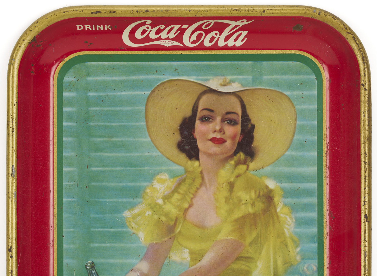 Lot 583: 10 Coca-Cola Tin Lithograph Advertising Trays
