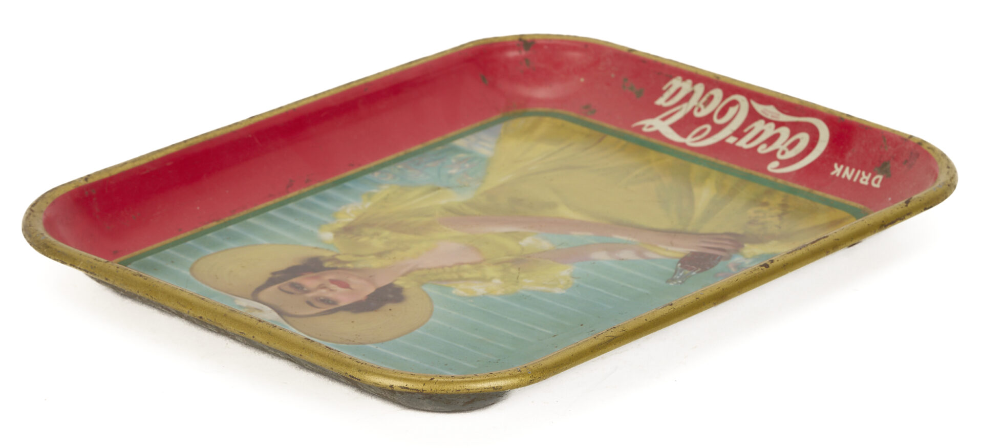 Lot 583: 10 Coca-Cola Tin Lithograph Advertising Trays