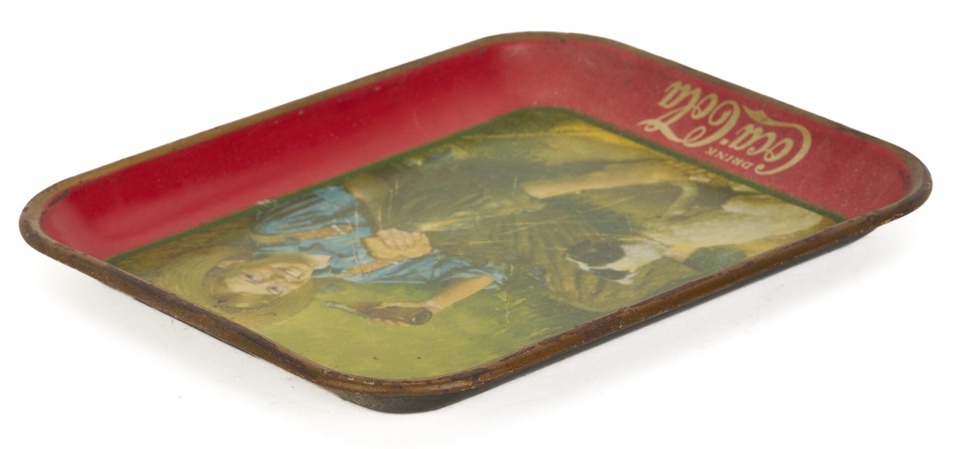 Lot 583: 10 Coca-Cola Tin Lithograph Advertising Trays