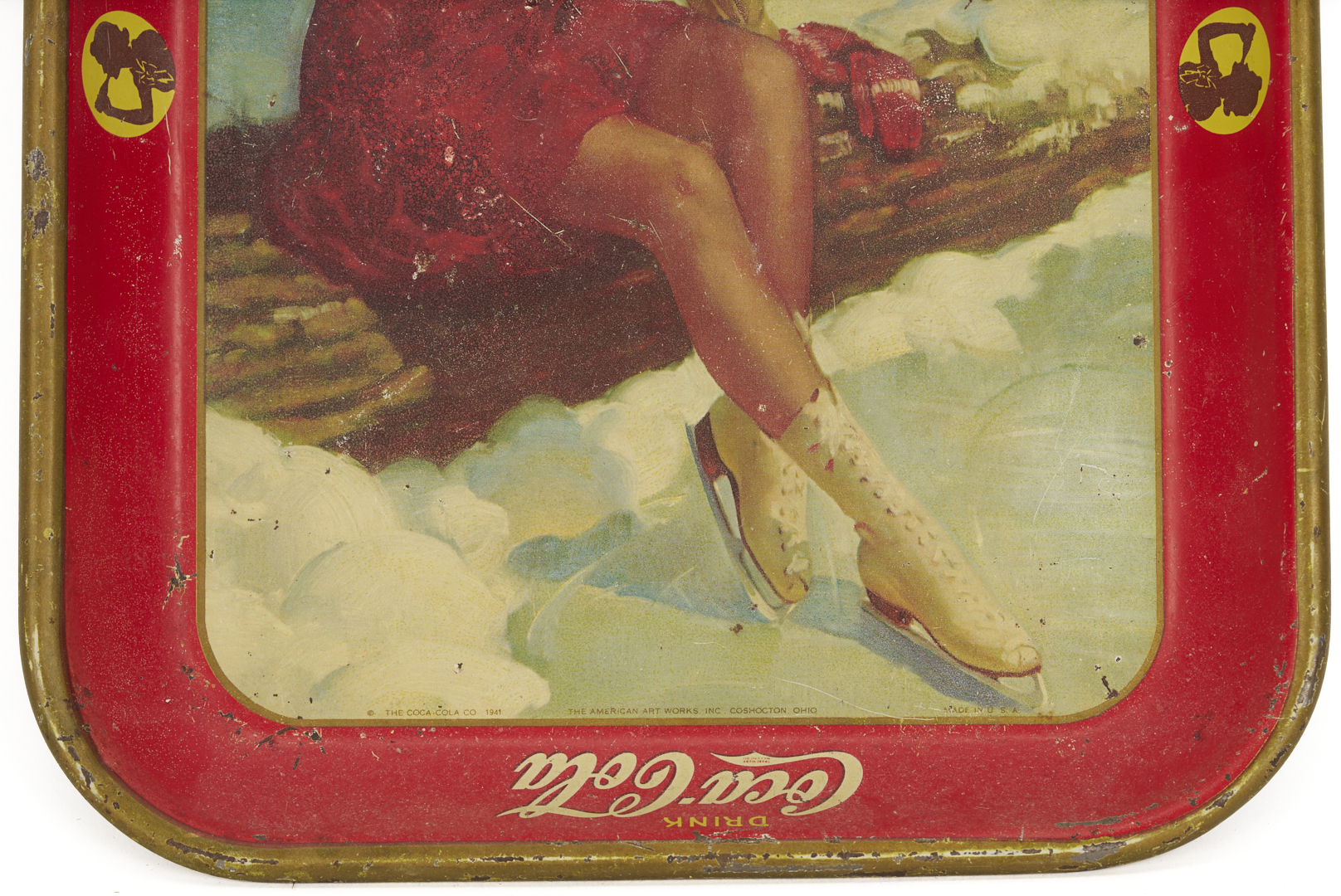 Lot 583: 10 Coca-Cola Tin Lithograph Advertising Trays