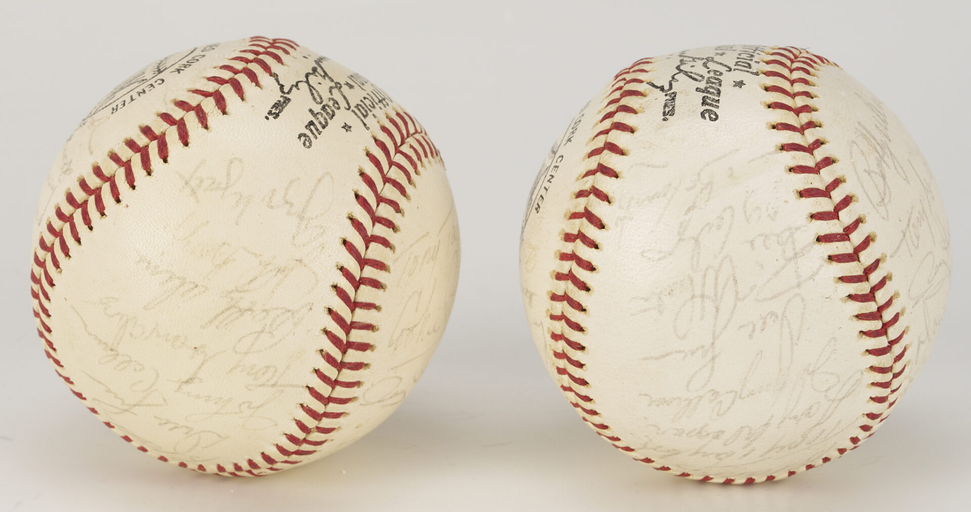 Lot 586: 4 Team Signed Baseballs: 1959 White Sox, 1958 & 1965 Phillies