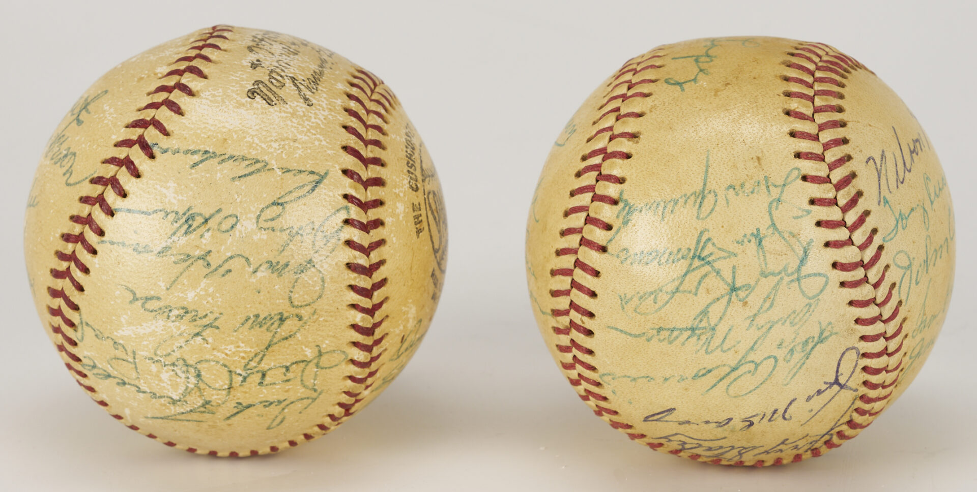 Lot 586: 4 Team Signed Baseballs: 1959 White Sox, 1958 & 1965 Phillies