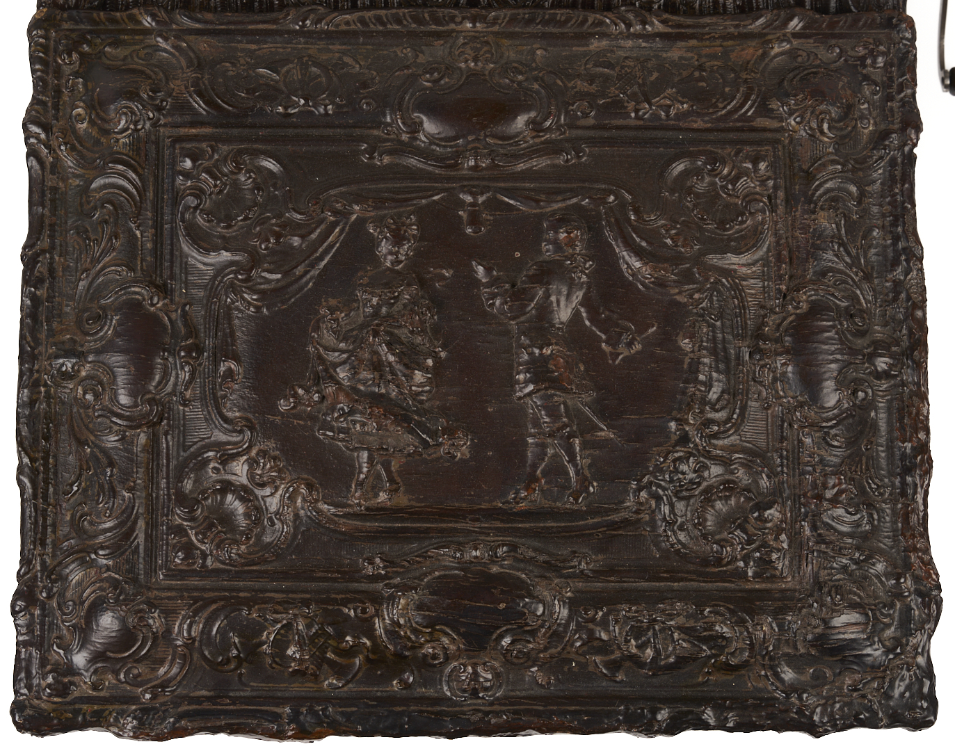 Lot 591: Symphonion Rococo Music Box plus 15 Discs