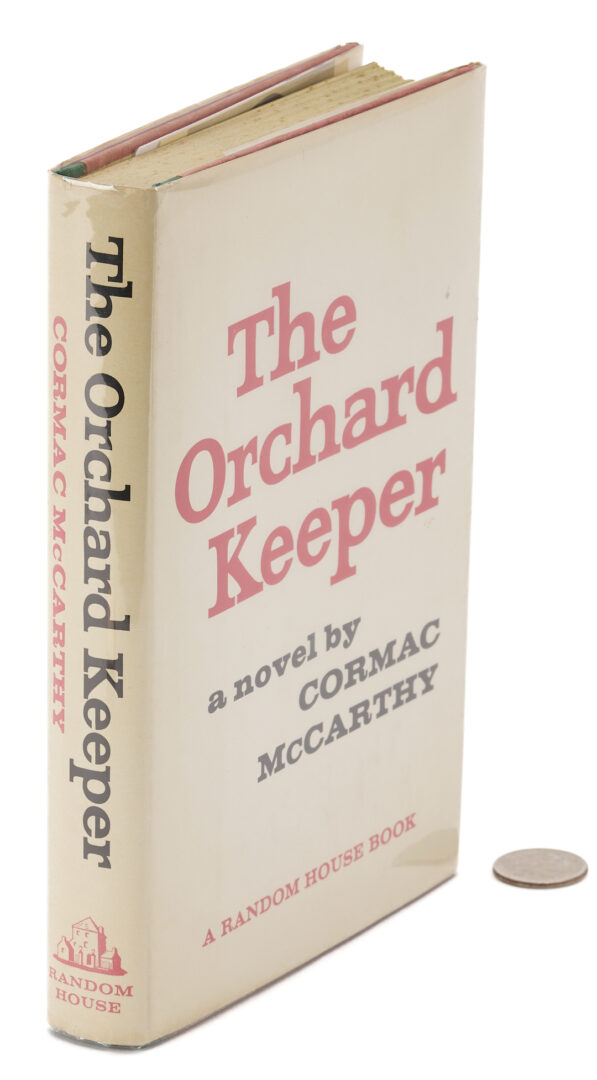 Lot 595: Cormac McCarthy, The Orchard Keeper, Signed 1st Edition