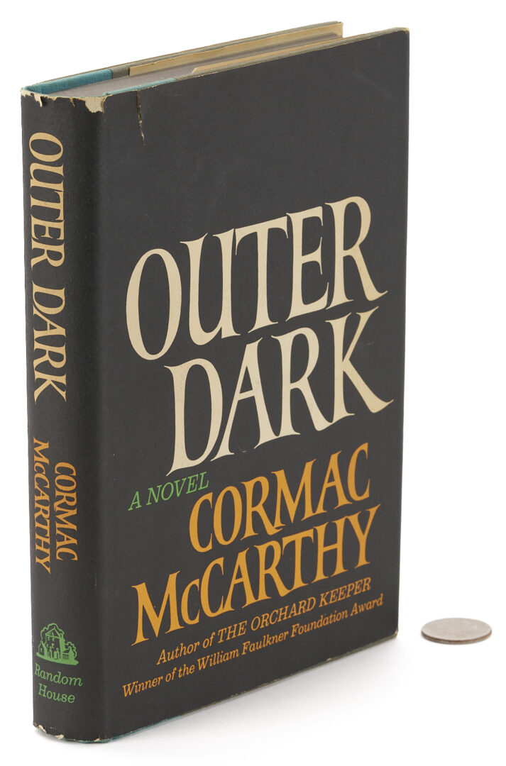 Lot 596: Cormac McCarthy, Outer Dark, 1st Edition, Signed