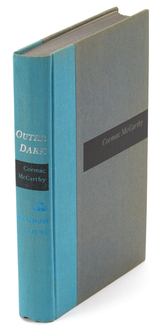 Lot 596: Cormac McCarthy, Outer Dark, 1st Edition, Signed