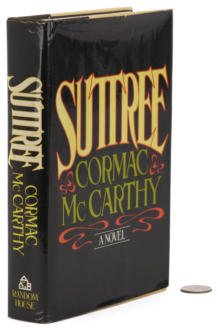 Lot 597: Cormac McCarthy, Sutree, 1st Edition / 1st Printing