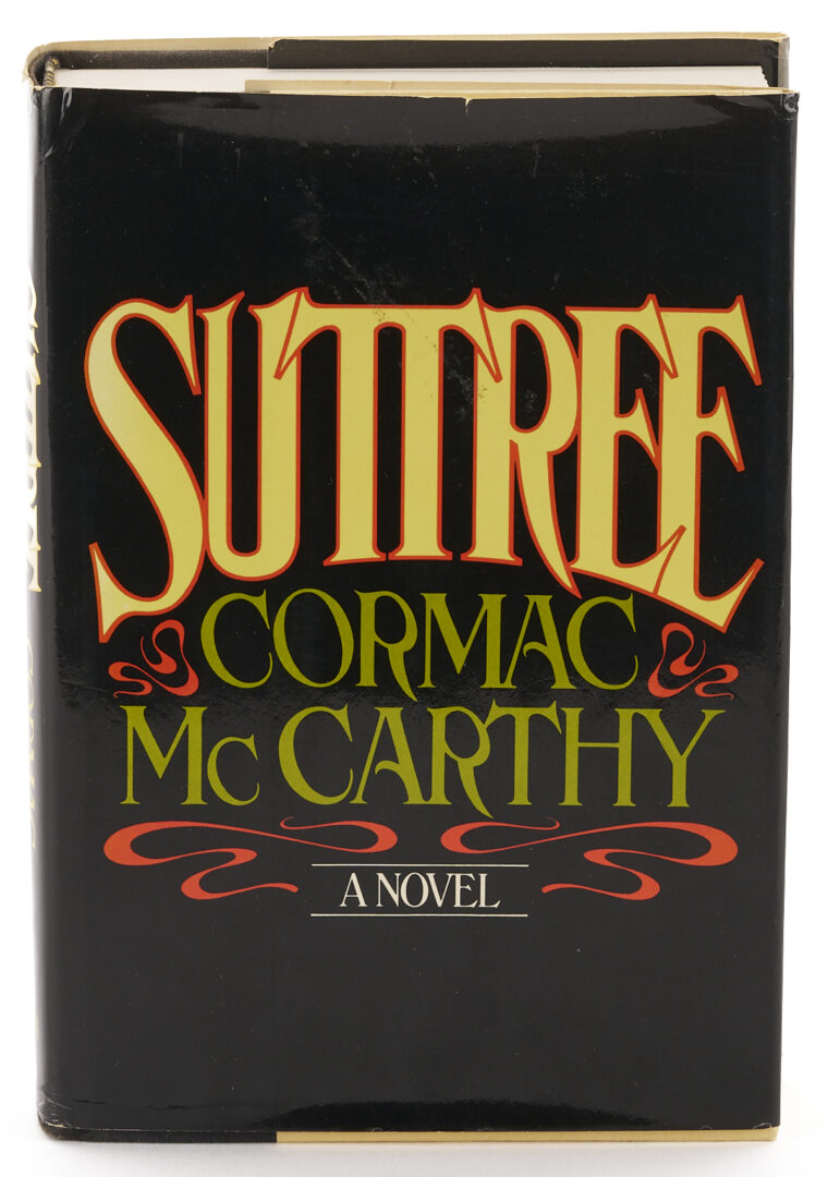 Lot 597: Cormac McCarthy, Sutree, 1st Edition / 1st Printing