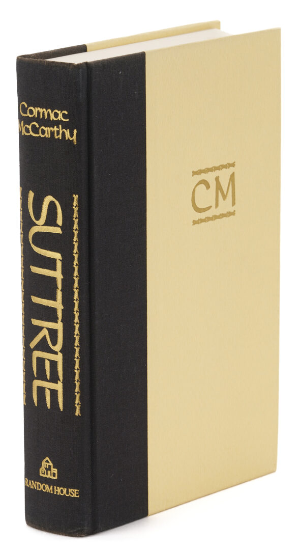 Lot 597: Cormac McCarthy, Sutree, 1st Edition / 1st Printing