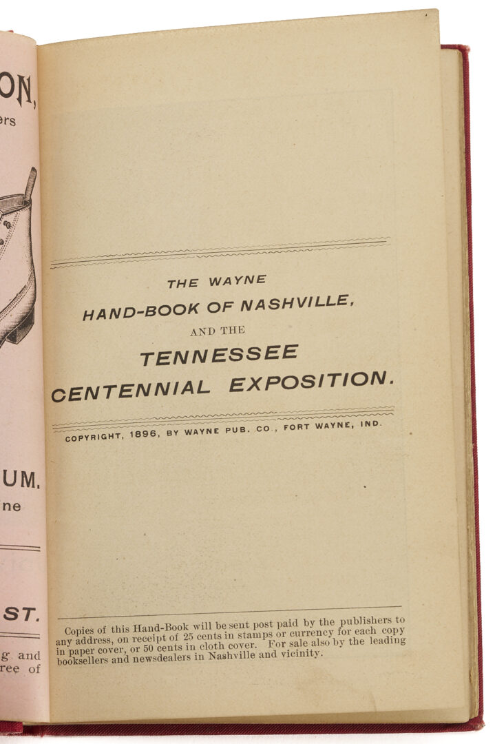 Lot 600: Collection of TN Centennial Books