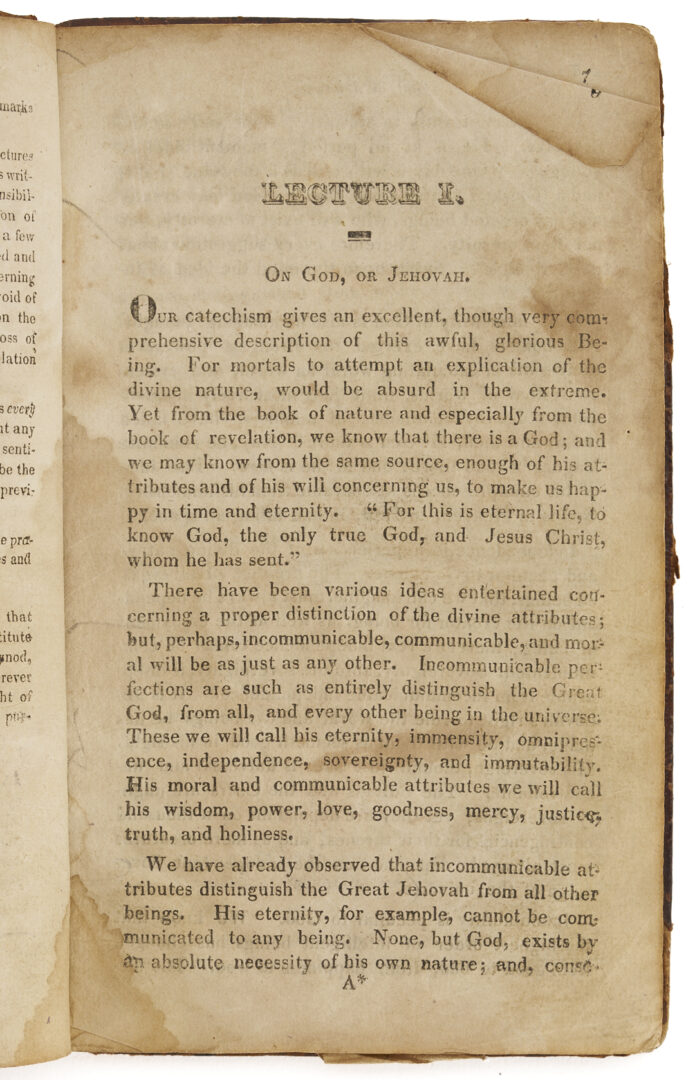 Lot 601: 1870 TN Constitution Plus 1827 Fayetteville Book / Imprint