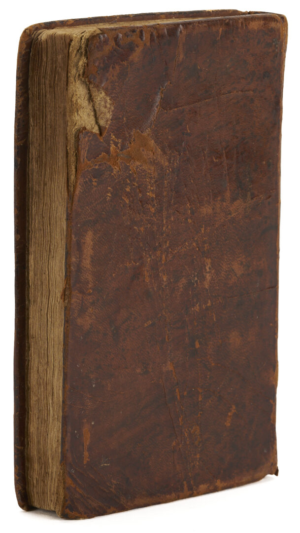 Lot 601: 1870 TN Constitution Plus 1827 Fayetteville Book / Imprint