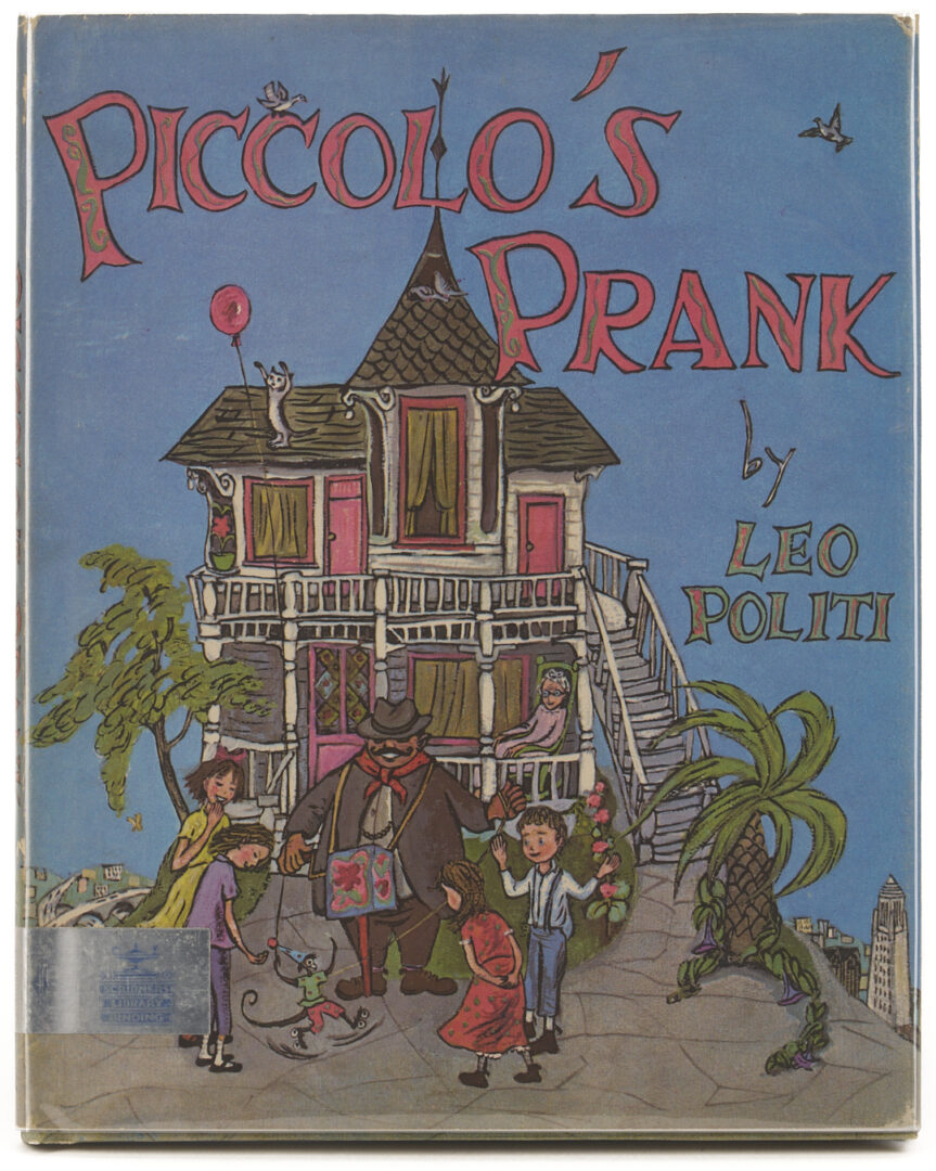 Lot 603: Leo Politi Inscribed Print Plus 3 Signed & Decorated Books