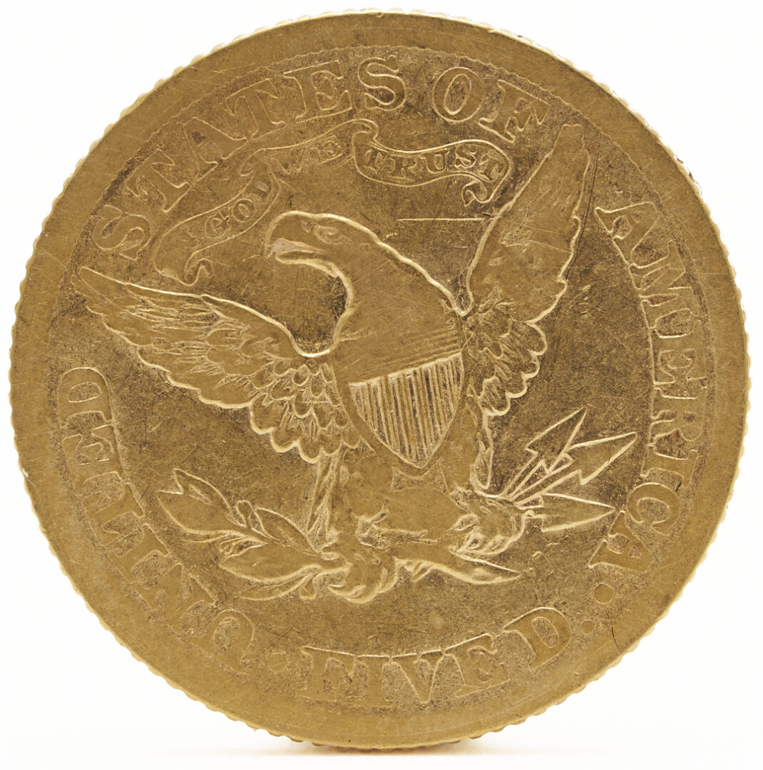 Lot 606: 3 US Gold Coins, Liberty Head & Indian Head